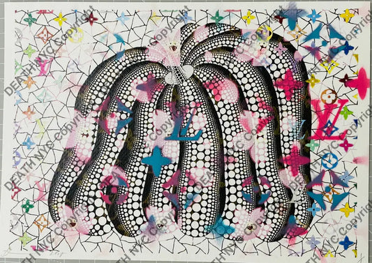 ’pump plain’ Mixed Media art print (Edition of one) 2025 Art Print