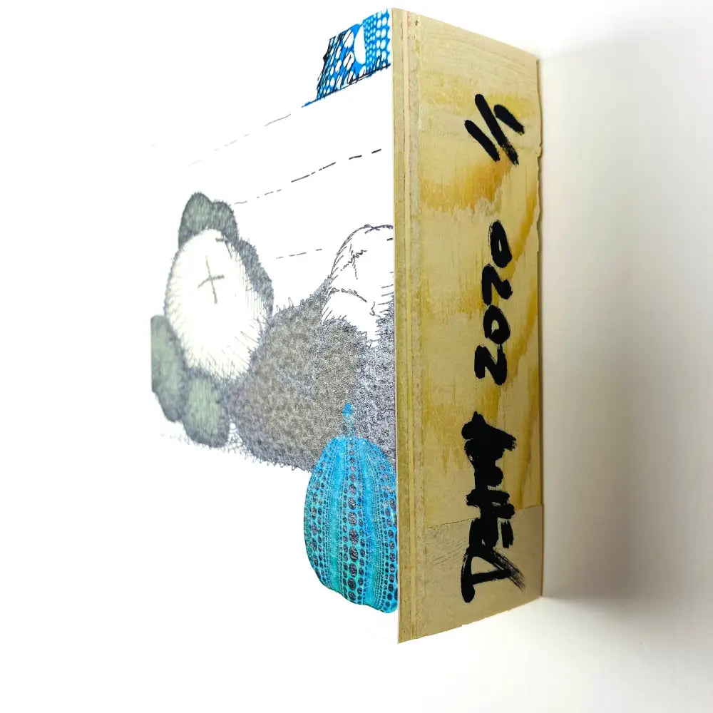 Pumpkin B Wooden Panel (2020) Edition Of 1 Art Print
