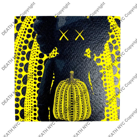 Pumpkin Y Wooden Panel (2020) Edition Of 1 Art Print