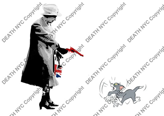 ’Queen Kill Jerry’ 45X32Cm (Hc Edition) (2017) Art Print