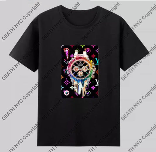 ’R L X Drip’ T-Shirt Art Print