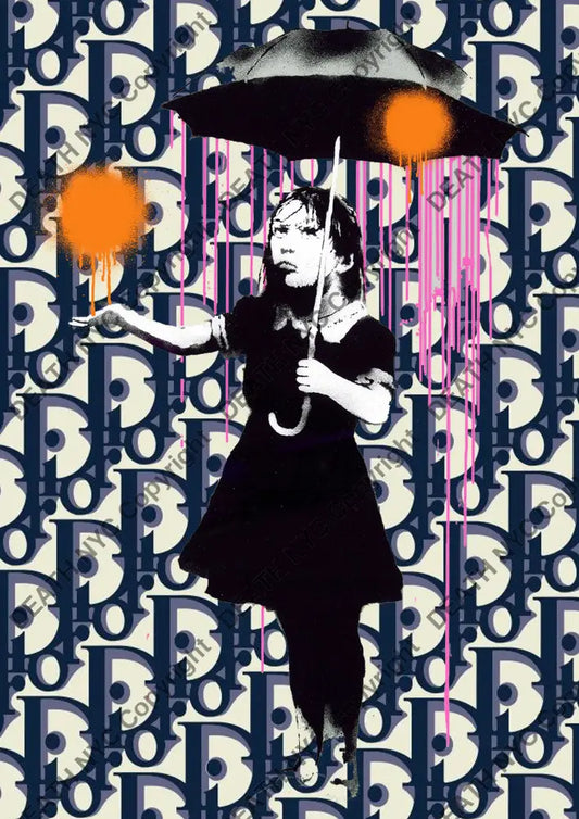 ’rain 2’’ 45x32cm (HC Edition) (2018) Art Print