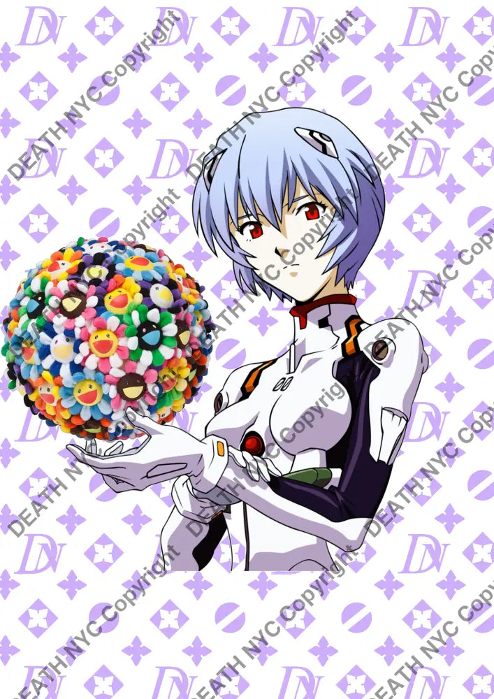 Open Edition Rei Ball Flower 14.8X21Cm (2021) Art Print