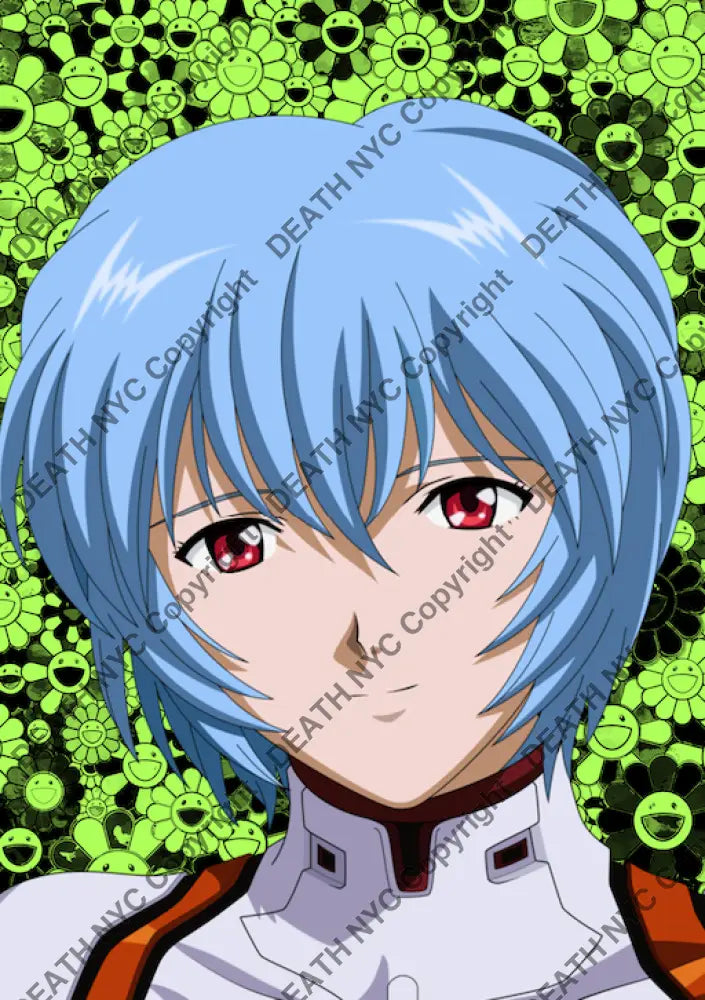 Rei Flower Face 4 45X32Cm (Edition Of 100) (2020) Art Print