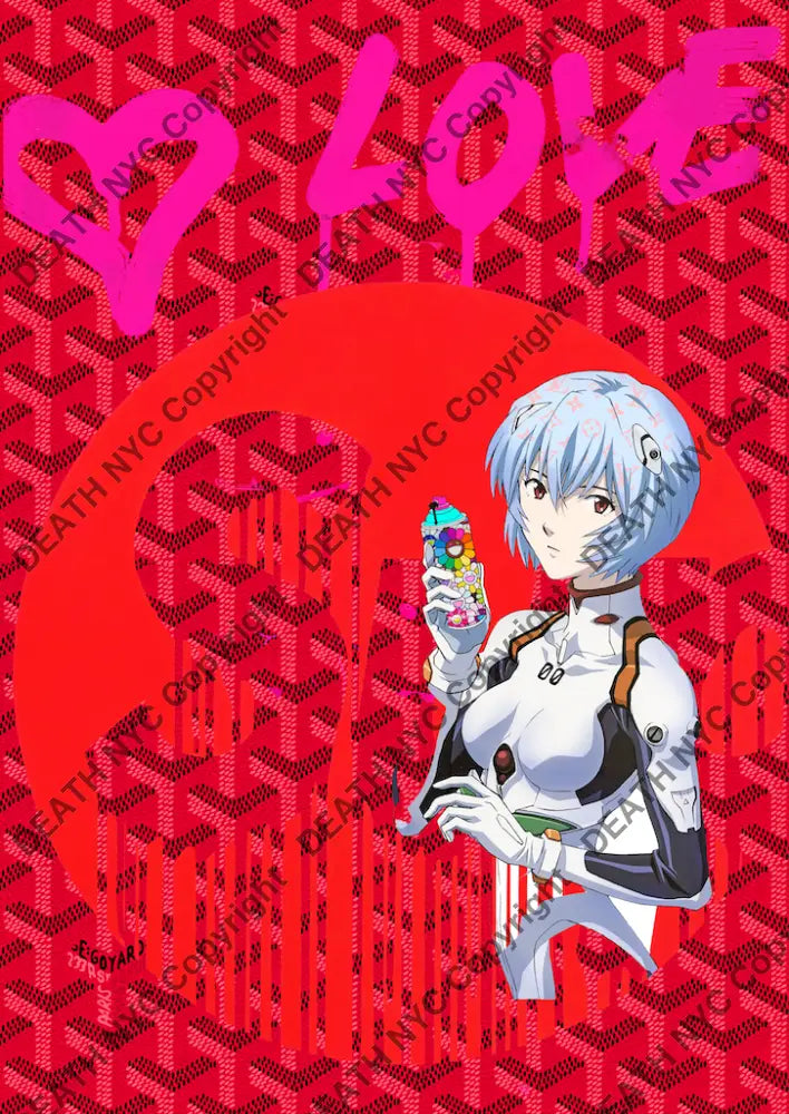 Rei Love R 45X32Cm (Edition Of 100) (2020) Art Print