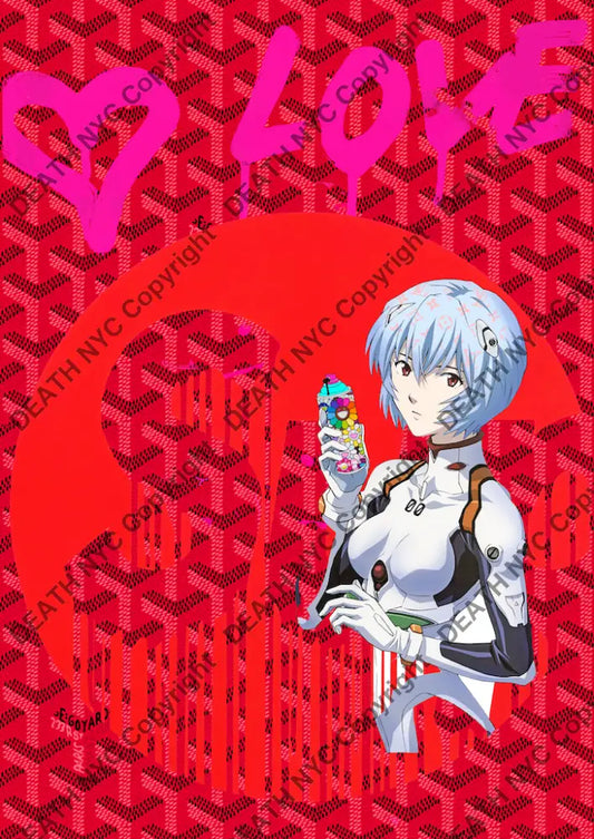 Rei Love R 45X32Cm (Edition Of 100) (2020) Art Print