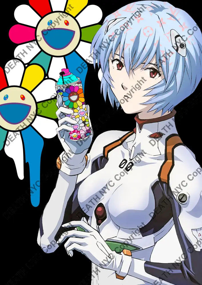 Open Edition Rei Spray Flower 2 14.8X21Cm (2021) Art Print
