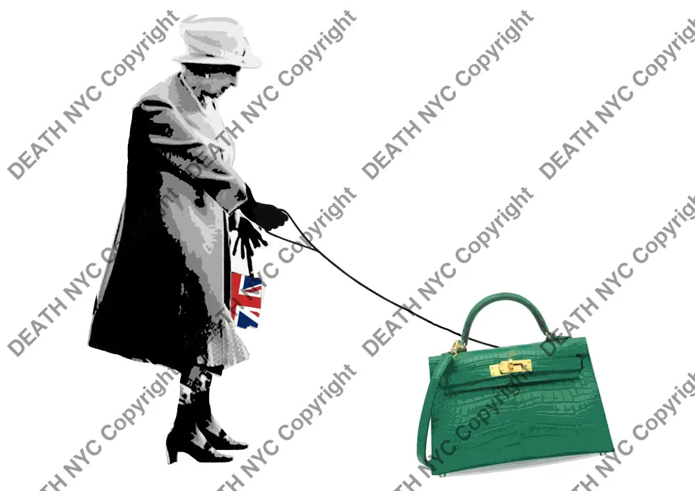 Shopping With Queen G (Edition Of One) 2022 Art Print