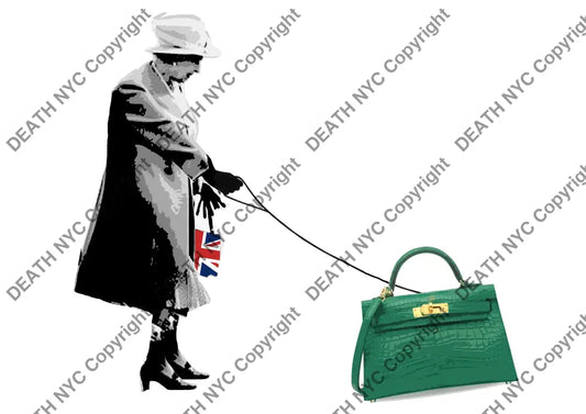 Shopping With Queen G (Edition Of One) 2022 Art Print