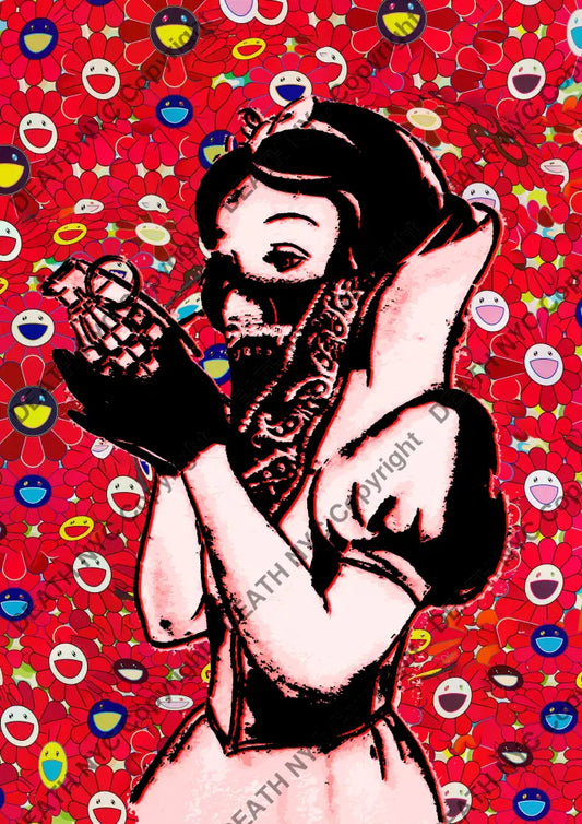 ’Snow Bomb R Q455’’ 60X42Cm (Edition Of 10) (2024) Art Print