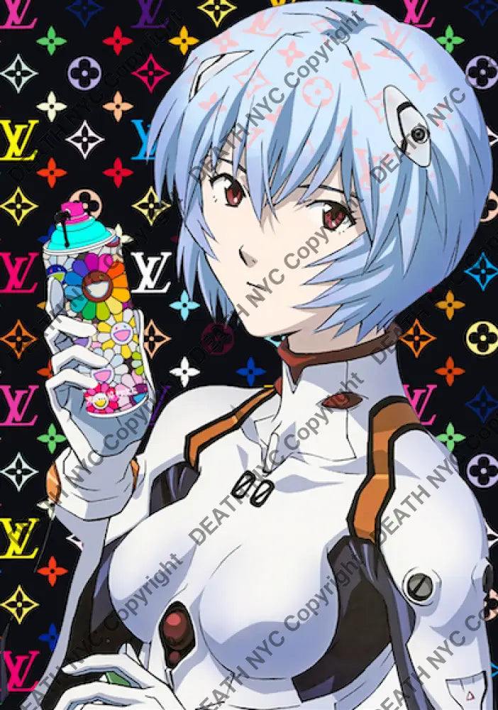 Spray Rei Rainbow B 45X32Cm (Edition Of 100) (2020) Art Print