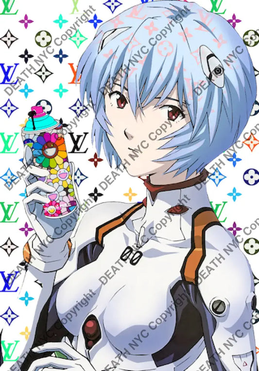 Spray Rei Rainbow W 45X32Cm (Edition Of 100) (2020) Art Print