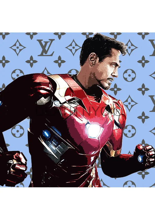 Sq55 Iron Man 32X32Cm (Edition Of 100) (2022) Art Print