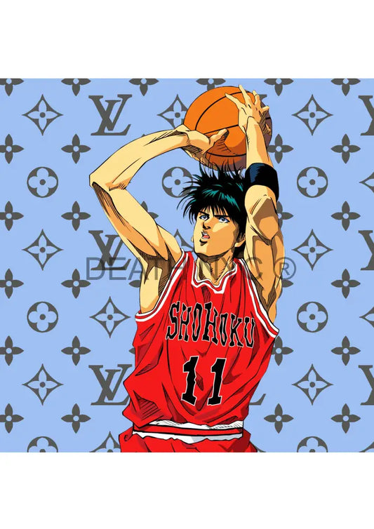 Sq60 Slam Dunk 32X32Cm (Edition Of 100) (2022) Art Print