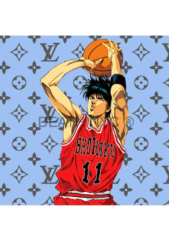 Sq60 Slam Dunk 32X32Cm (Edition Of 100) (2022) Art Print