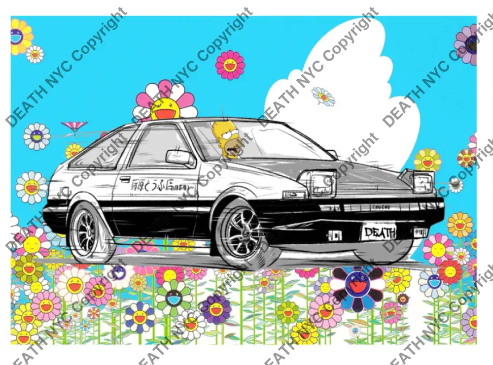 ’Sticker 59’’ 11 X 8Cm (2025) Art Print