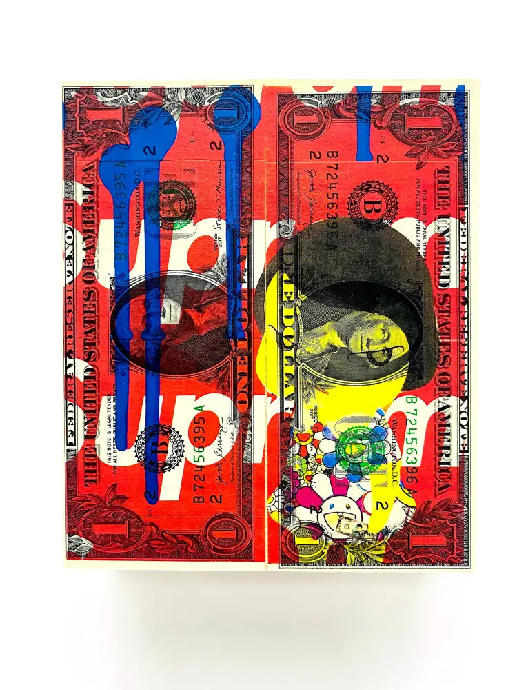 Sup Girl Mixed Media On $1 Usd Wooden Panel (2020) Art Print