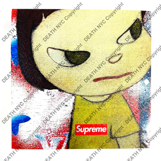 Sup Girl Wooden Panel (2020) Edition Of 1 Art Print