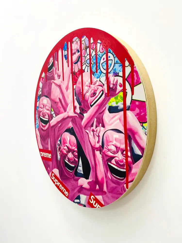 Sup Party Original Wooden Canvas (30Cm) (2020) Art Print