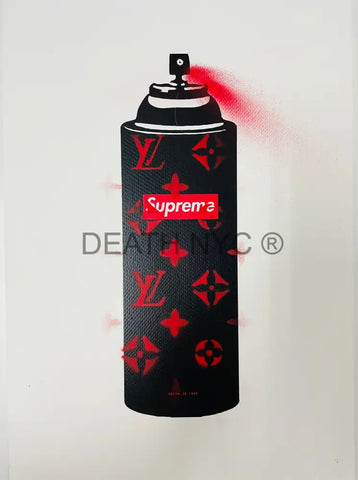 ’Sup Spray’ Stencil Art Print 45X32Cm (Edition Of One) 2024