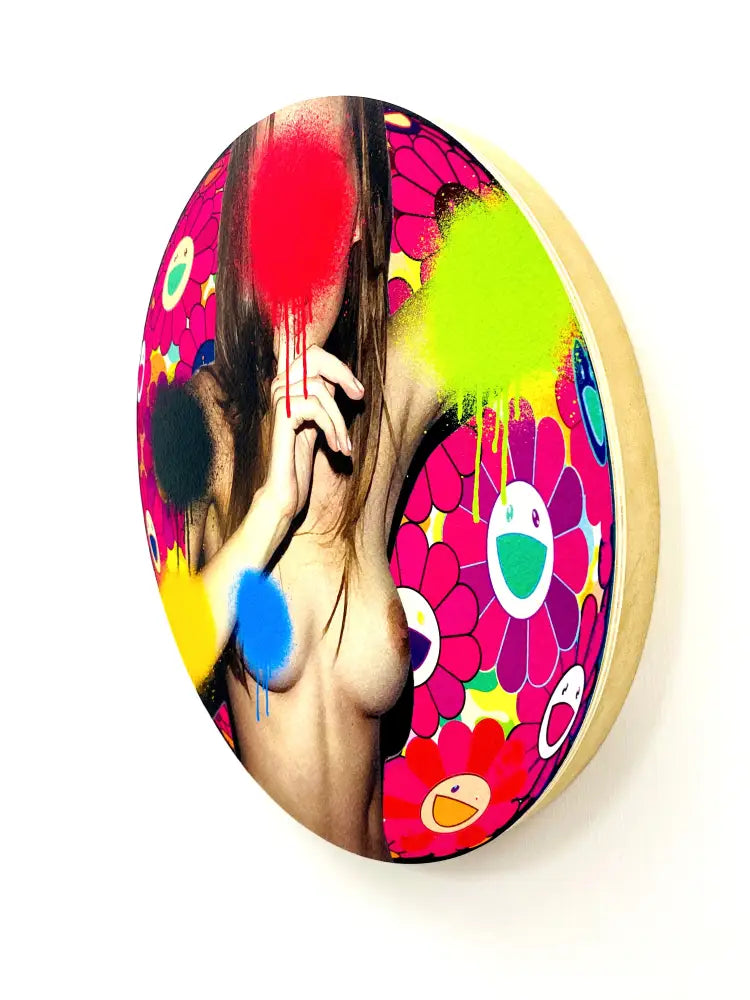Sweet Heart Original Wooden Canvas (2020) 30Cm Art Print