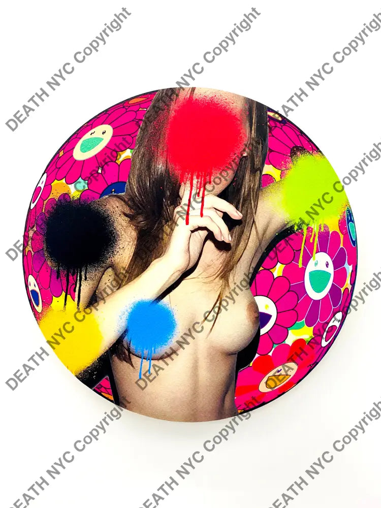Sweet Heart Original Wooden Canvas (2020) 30Cm Art Print