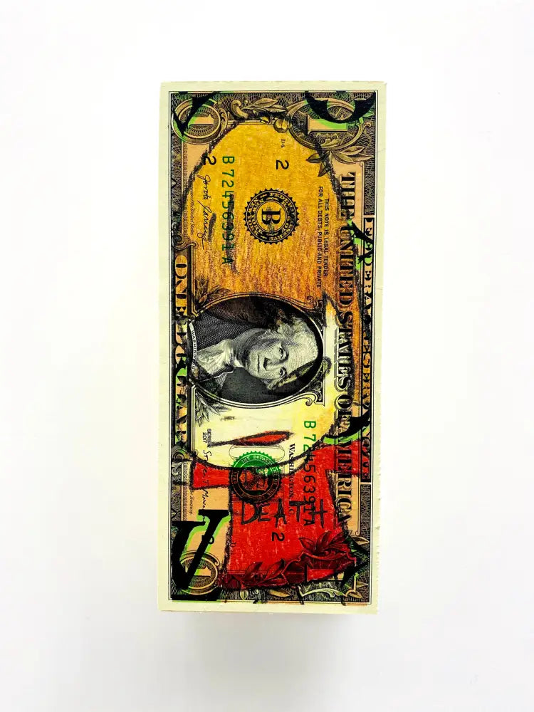 Sweet Mixed Media On $1 Usd Wooden Panel (2020) Art Print