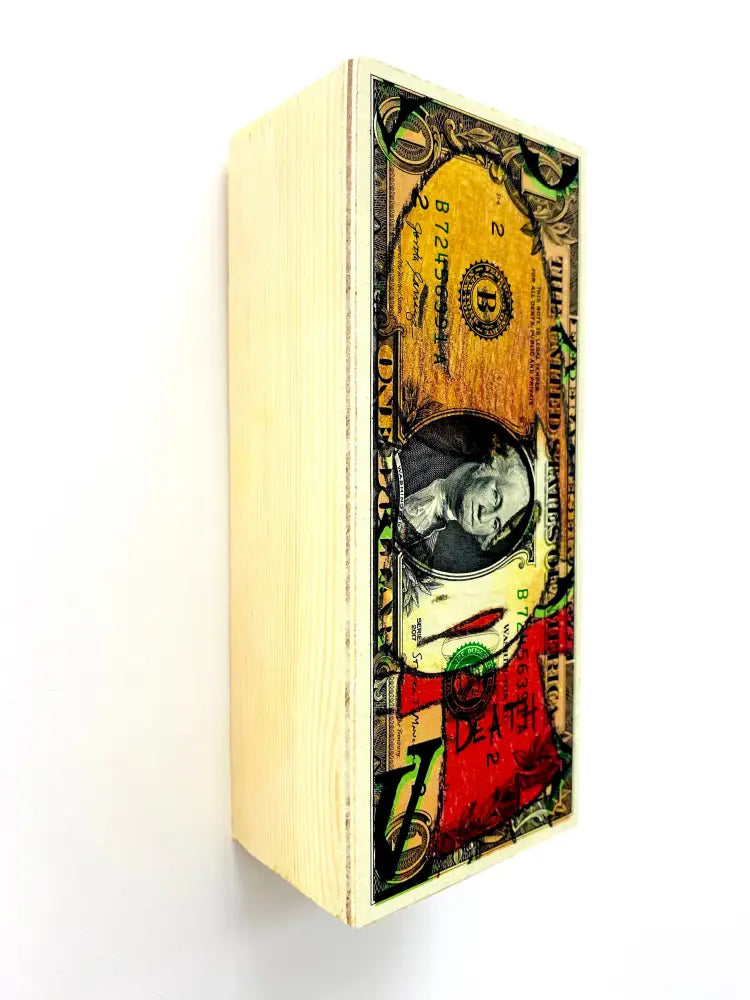 Sweet Mixed Media On $1 Usd Wooden Panel (2020) Art Print