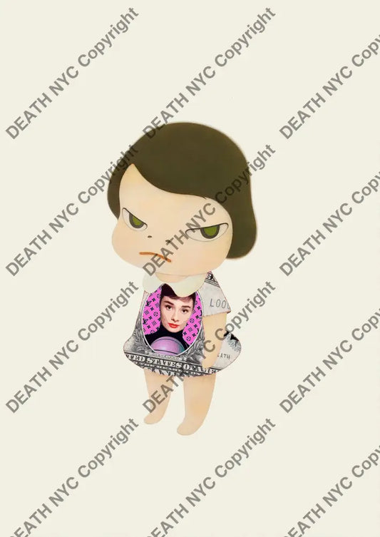 ’Tiff Dress Pink’ 45X32Cm (Hc Edition) (2018) Art Print