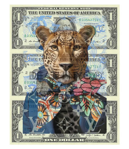 $Triple Usd ’071224$10’’ (2024) Edition Of 50 G Cc Art Print