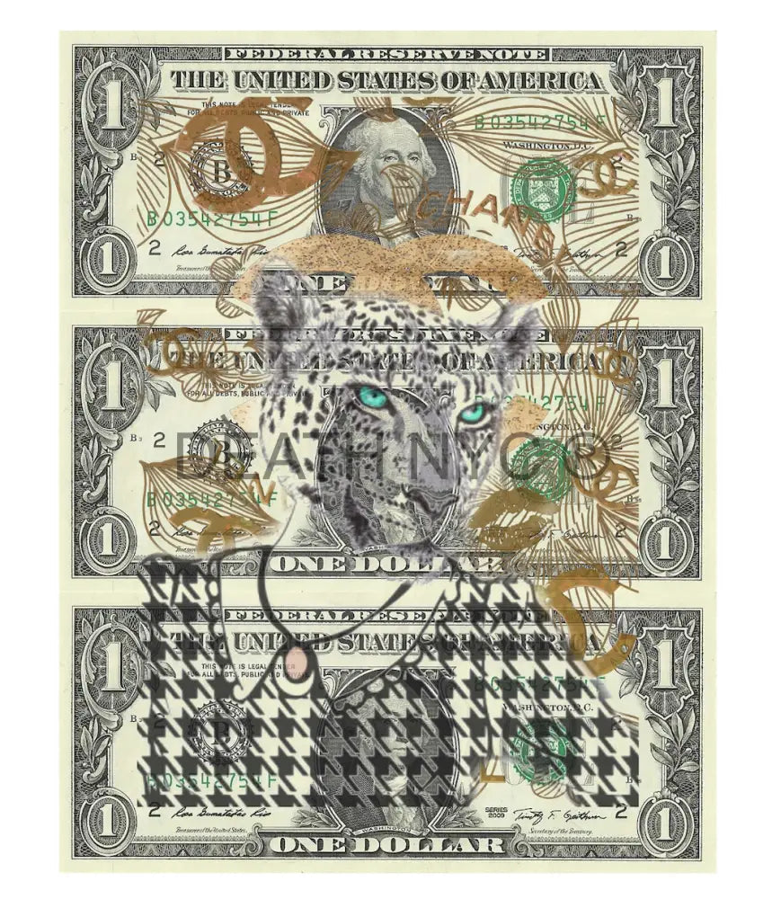 $Triple Usd ’071224$7’’ (2024) Edition Of 50 Leop Art Print