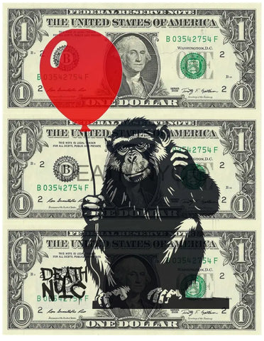 $Triple Usd ’091224$7’’ (2024) Edition Of 50 Bank Art Print