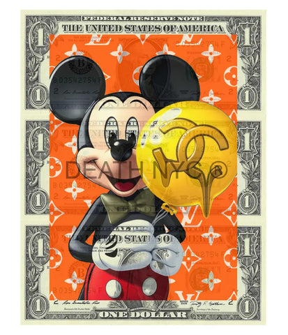 $Triple Usd ’231124$15’’ (2024) Edition Of 50 G Mouse Art Print