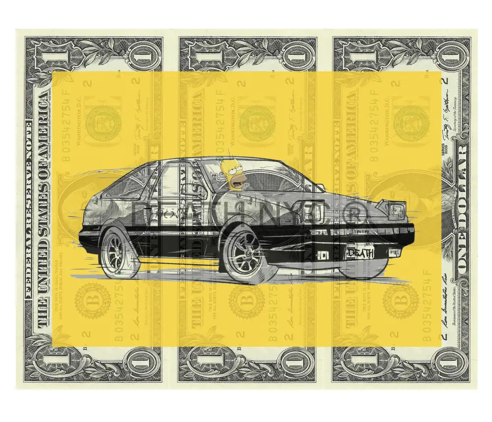 $Triple Usd ’240125$4’’ (2025) Edition Of 50 S Mp Art Print