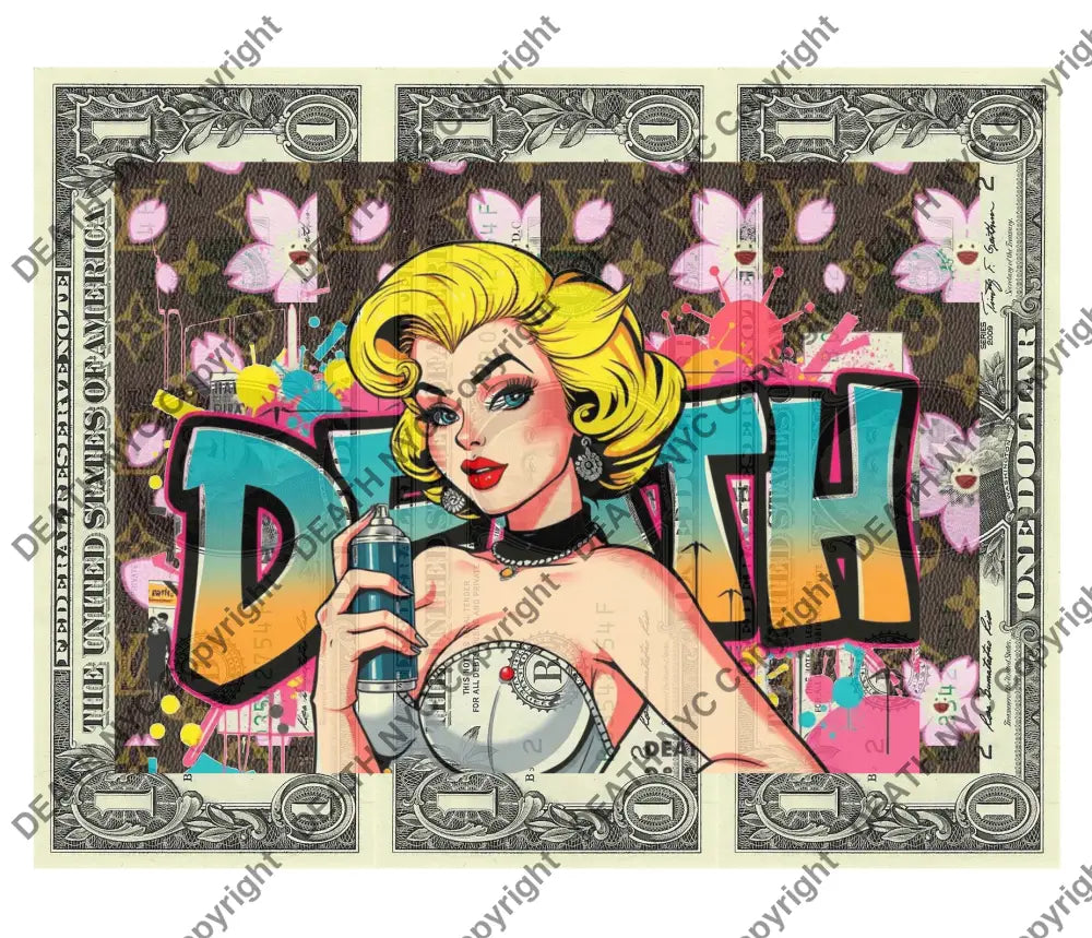$Triple Usd ’240125$5’’ (2025) Edition Of 50 Monr Art Print
