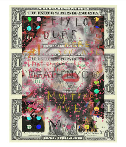 $Triple Usd ’301124$1’’ (2024) Edition Of 50 Monr Art Print