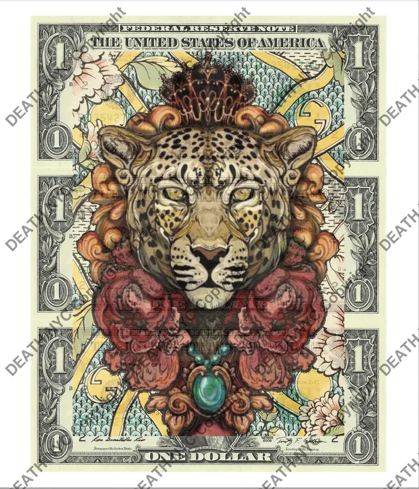 $Triple Usd ’301124$13’’ (2024) Edition Of 50 G Cc Art Print