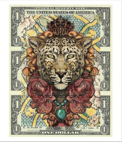 $Triple Usd ’301124$13’’ (2024) Edition Of 50 G Cc Art Print