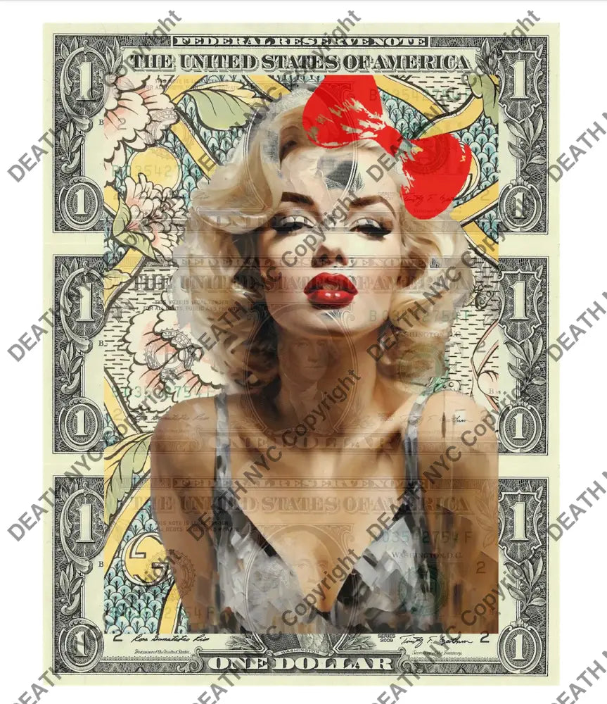 $Triple Usd ’301124$3’’ (2024) Edition Of 50 Monr Art Print