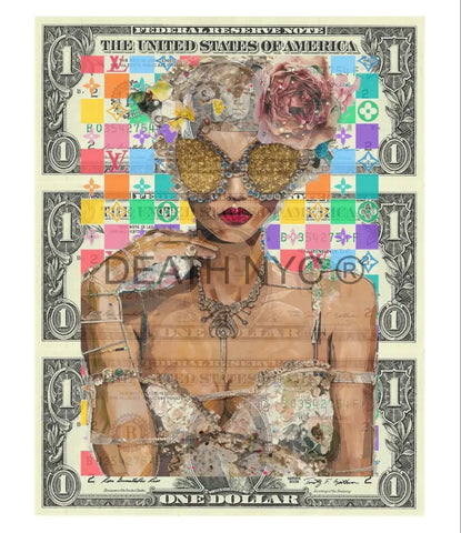 $Triple Usd ’301124$4’’ (2024) Edition Of 50 Ch Art Print