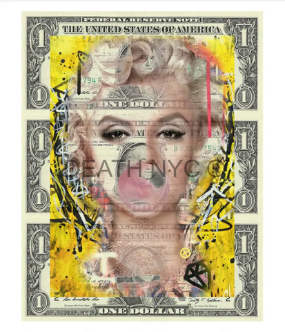 $Triple Usd ’301124$5’’ (2024) Edition Of 50 Monr Art Print