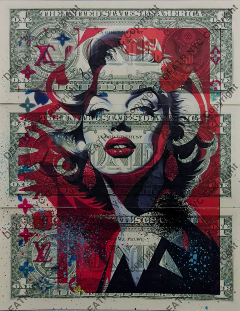 $Triple Usd ’Tri5’’ (2024) Monr Edition Of 1 Art Print
