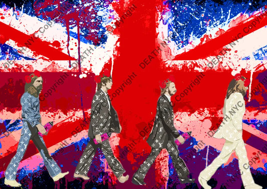 ’uk beatles’ 45x32cm (HC Edition) (2018) Art Print