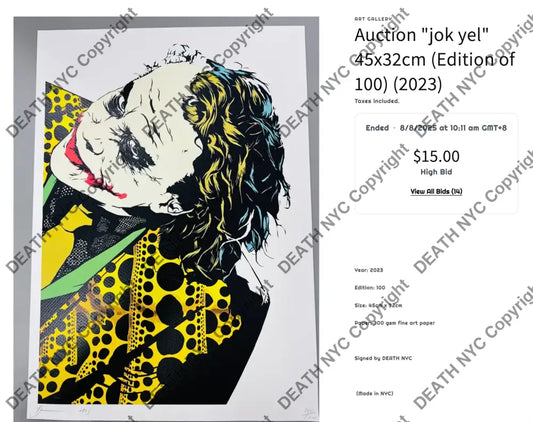 Won Auction Item 2